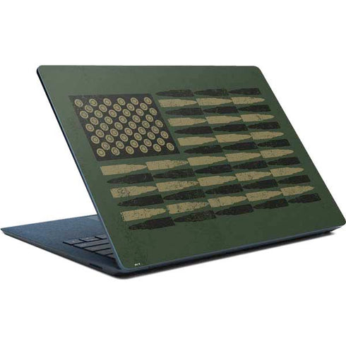 Bullet American Flag Surface Laptop Skin